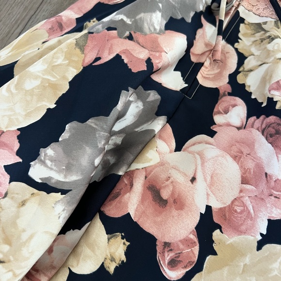 Big Girls Floral High Low Social Dress size 8 - Picture 8 of 9